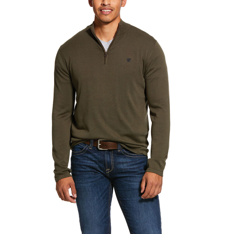 Ariat Crew Neck - Trui Groen Heren - 16303-331